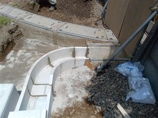 基礎工事の施工現場写真2